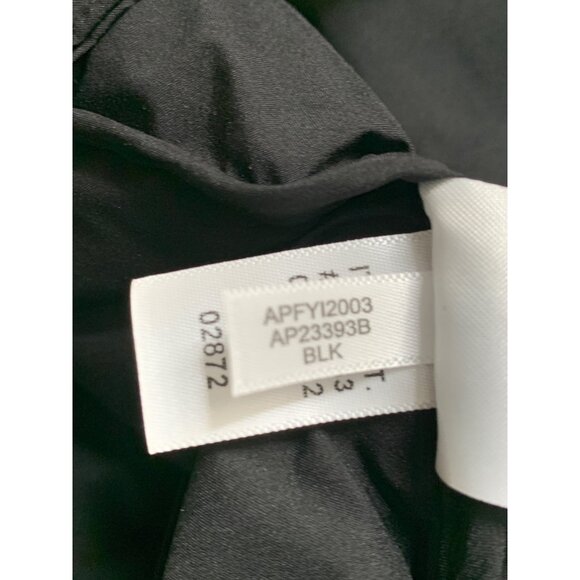 Andrew Marc Stretch Puffer Jacket M Black Removable Fur Hood RGG10697 NWT - Picture 6 of 13